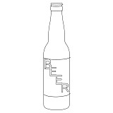 beer bottle single